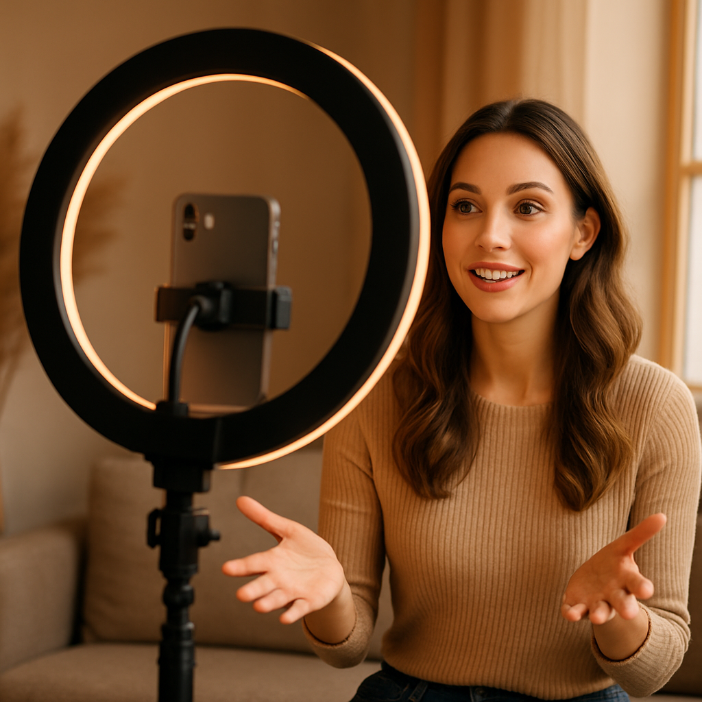 Influencer & Reels project example