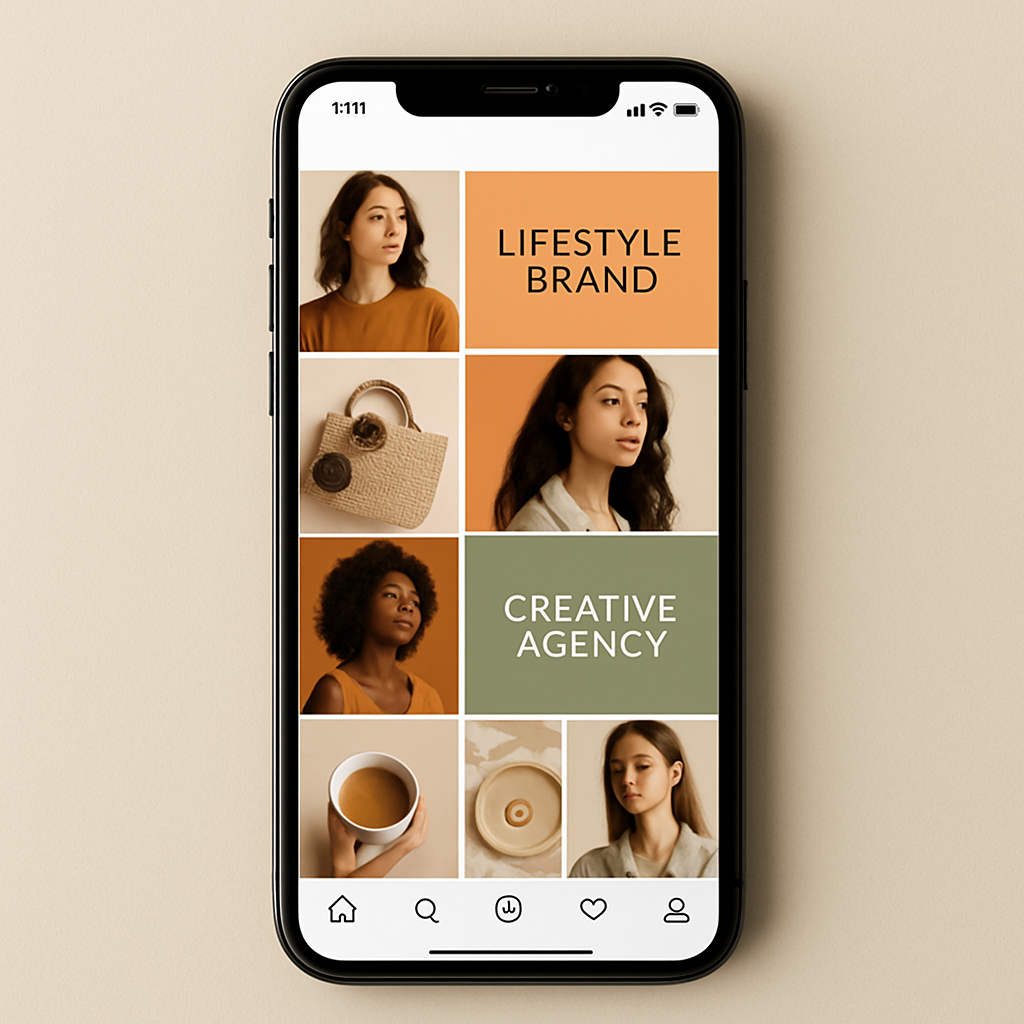 Social Media project example